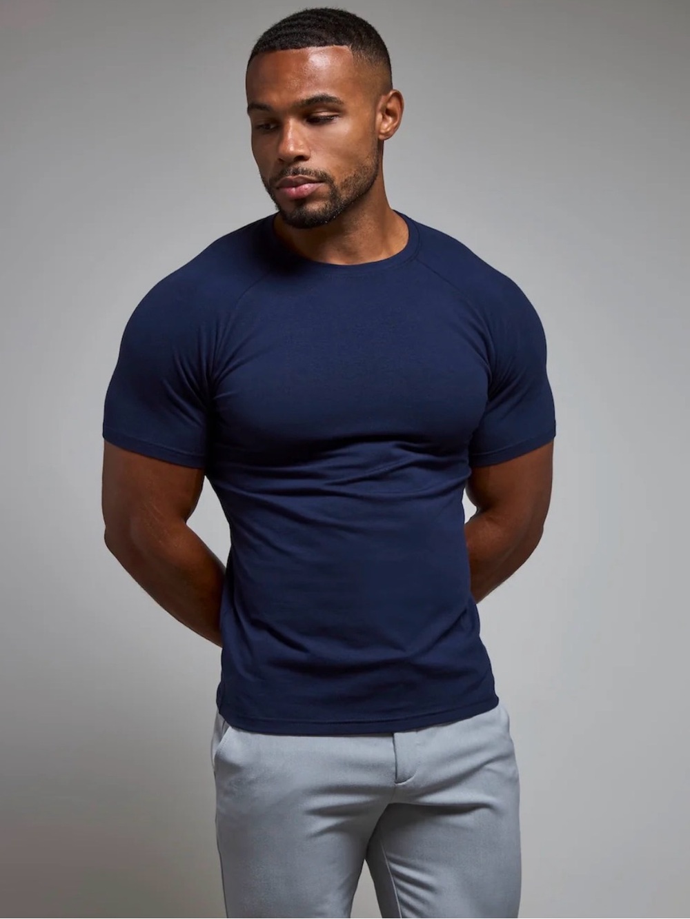 Tailored Athlete Basic Fit Tee True Navy Blue - Size XL NWOT